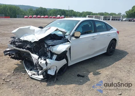 2023 Honda Civic Sport z USA, uszkodzony, nr VIN 2HGFE2F53PH527581